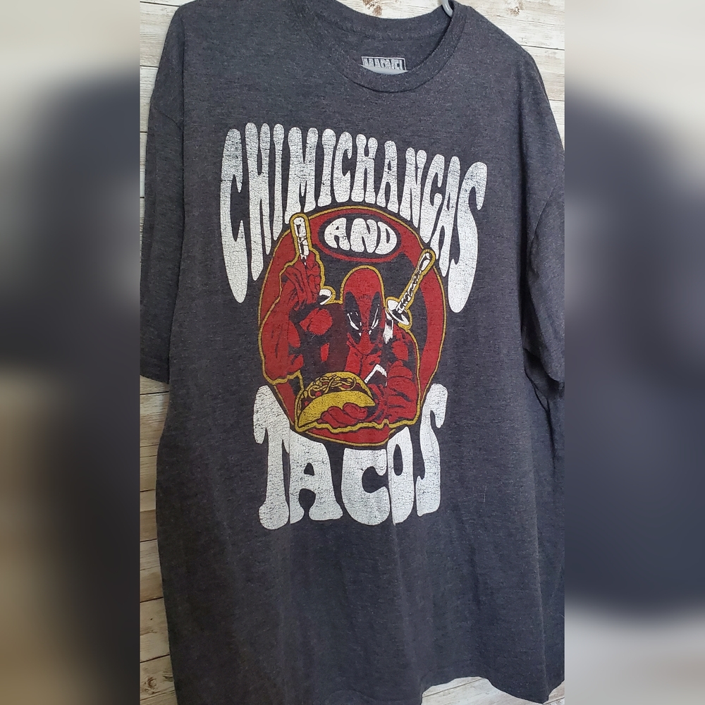 Deadpool taco tshirt